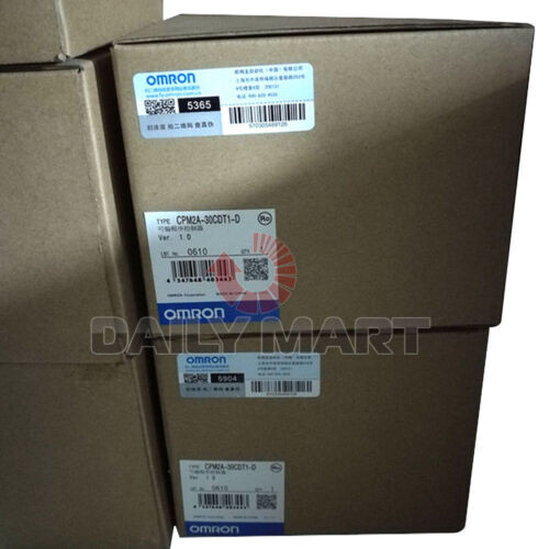 Brand New In Box Omron Cpm2A-30Cdt1-D Cpm2A30Cdt1D