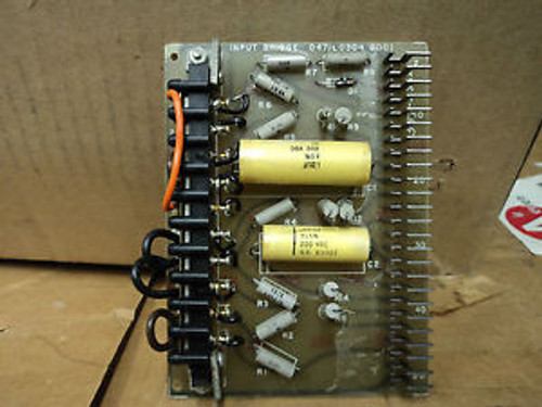 Card GE 0471L0304G001 INPUT BRIDGE