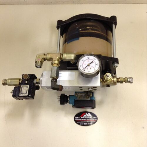 Lubriquip Trabon Pump Package E Pump W/Resv. Used #82328