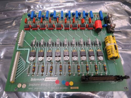 Telemark Ink Jet System Diagraph Bradley 1900-817-D Driver Board