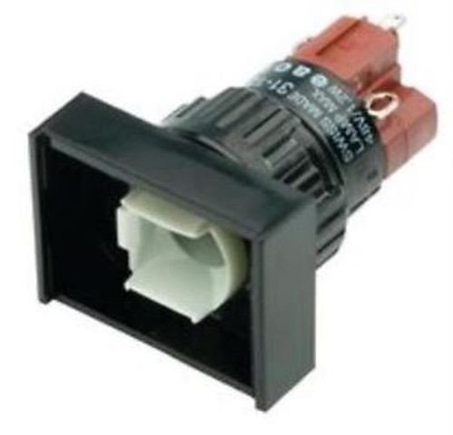 50F8258 Eao 31-122.025 Switch, Pushbutton, Dpdt, 5A, 250V