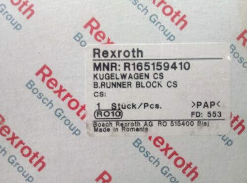 Rexroth R165159410 Ball Carriage