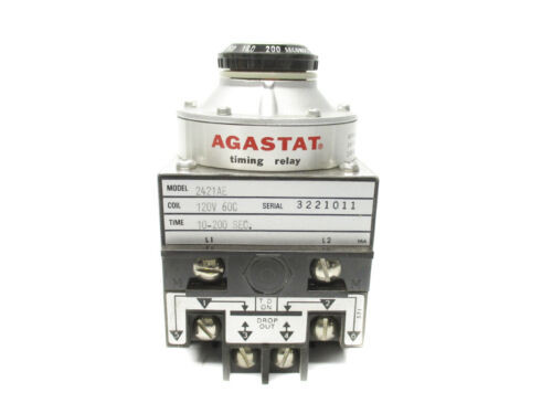 Agastat 2421Ae 10-200S 120V 15A