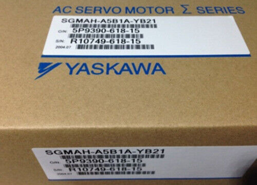 Yaskawa Servo Motor Sgmah-A5B1A-Yb21 New