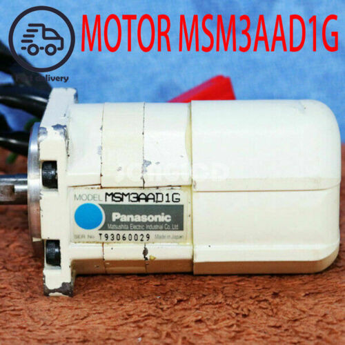 1Pcs Used - Panasonic Ac Servo Motor Msm3Aad1G