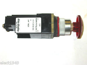 800Mr-Fxtql24Rs Allen Bradley Red Emergency Push & Twist Release 24V Illuminated