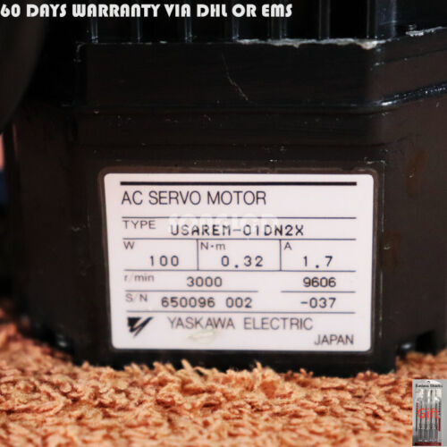 Yaksawa Ac Servo Motor Usarem-01Dn2X 100W
