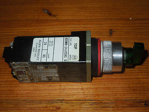 Allen Bradley #800Mr-Jx5Ks, 3Position, Lighted, Selector Switch, Green Lens, Nib