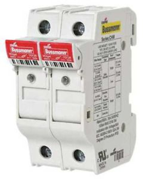 BUSSMANN CHM2DIU Fuse Holder,30 Amp,600AC,2P