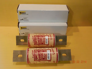 NEW BUSS LIMITRON FUSE JKS-125 125 AMP 600VAC JKS125   ( Pack of 2 )