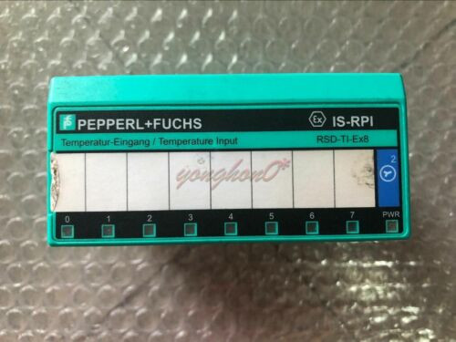 1Pcs Used Pepperl+Fuchs Rsd-Ti-Ex8 Model