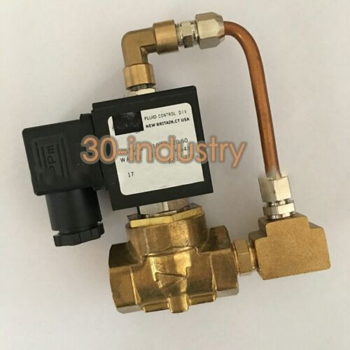 1Pcs New For Air Compressor Drainage Solenoid Valve Zakf7322Z002C3D400P3