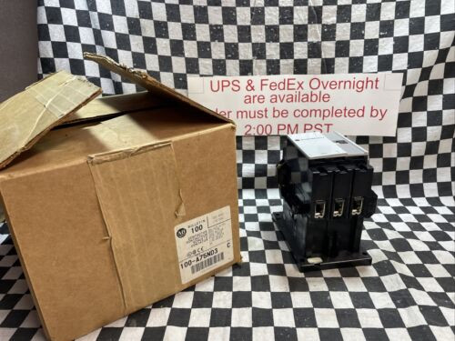 Allen-Bradley 100-A75Nd3, 100A75Nd3, Contactor, 110/120V, Shipsameday