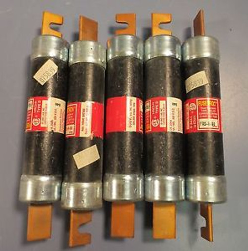 Pack of 5 Bussmann Fusetron Dual Element Time Delay Fuse Class RK5 FRS-R-90 NWOB