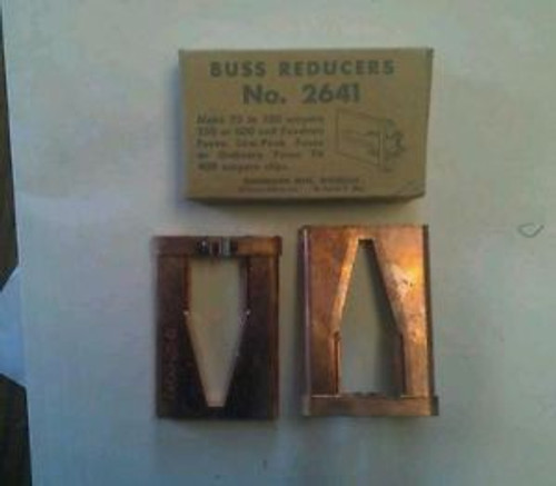 NO. 2641 BUSSMAN FUSE REDUCER