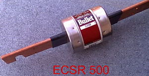 ECSR-500 BULLET FUSE ECSR 500  600 VOLT 500 AMP ECSR500  (New)