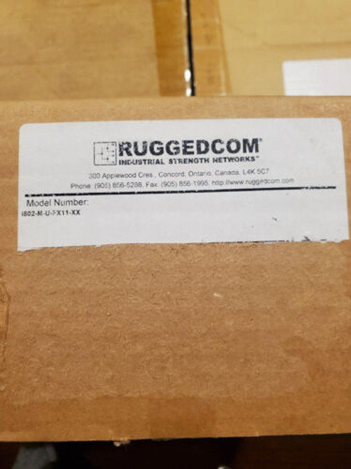 Ruggedcom I802          I802-M-U-Fx11-Xx Nib