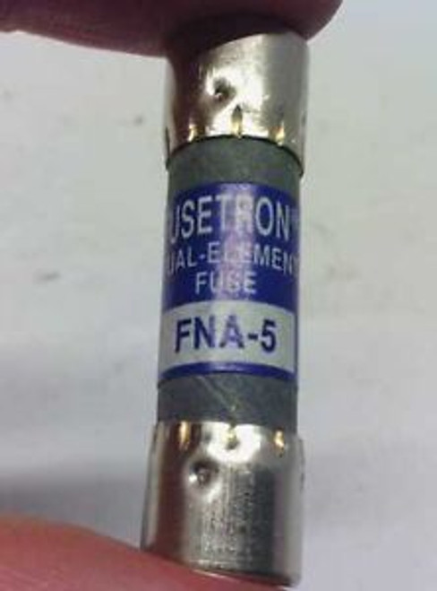 Bussman FNA-5 Fusetron Fuses 2 Boxes of 10