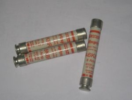 Pack of 3 Ferraz Shawmut Amp Trap Fuse A6K8R