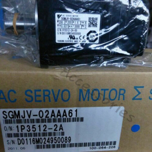 New In Box Sgmjv-02Aaa61 Motor Yaskawa?1Pcs?