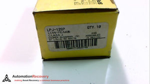 COOPER BUSSMANN LPJ-12SP - FUSE - QTY 10, NEW