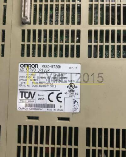 Used 1Pc Omron R88D-Wt20H Servo Drive 200V 2Kw R88Dwt20H Tested