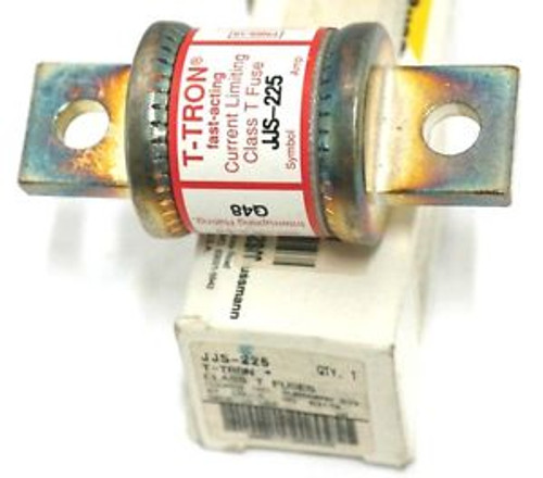 New COOPER BUSSMANN JJS-225 T-TRON CLASS T FUSE JJS225