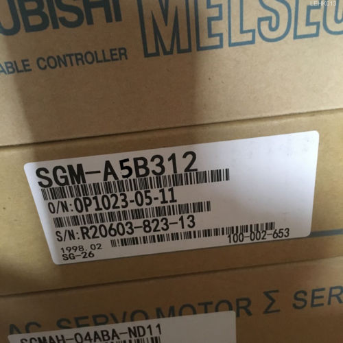 New  Yaskawa Sgm-A5B312