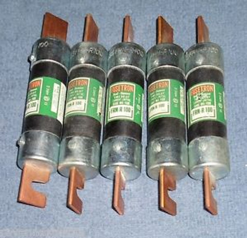BUSSMANN FRN-R-100 FUSES 100 AMP 250V CLASS RK5 (NEW NO BOX) Pack of 5