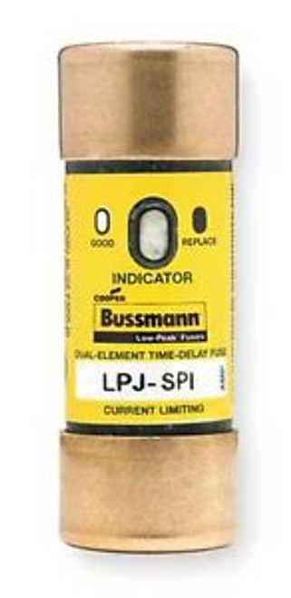 BUSSMANN LPJ-50SPI Fuse,50A,Class J,LPJ,600VAC/300VDC