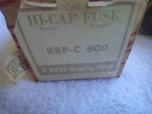 New Cooper Bussmann Hi-Cap Time Delay Current-Limiting Fuse    KRP-C 800