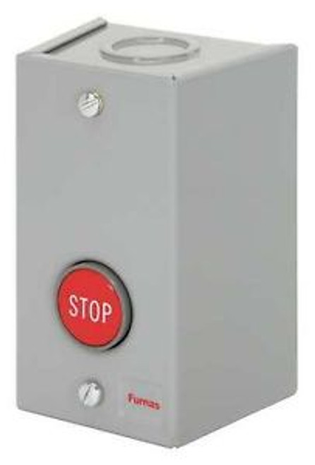 SIEMENS 50AA3E Ctrl Station,Red Pushbutton,,STOP,Steel