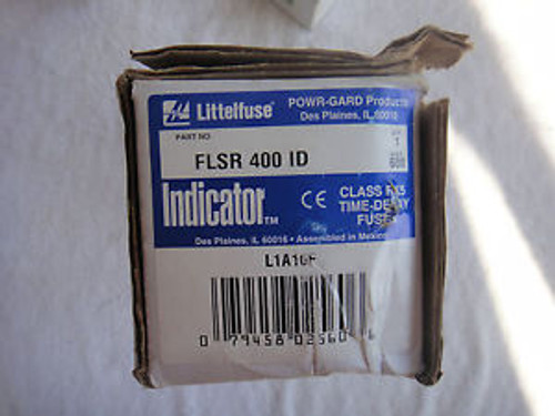 New Littelfuse Class RK5 Time Delay Fuse       FLSR 400 ID