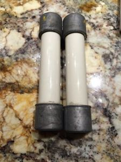 Pack of 2 GE Type EJ1 High Voltage Fuse GEK-39196 9F60BBD905. 0.5 Amps 5.5kV Max