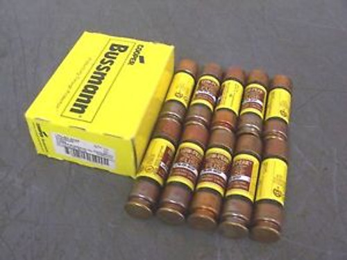 BUSSMANN BOX OF 10 LOW-PEAK FUSES CAT# LPN-RK-60SP 60A 250V New