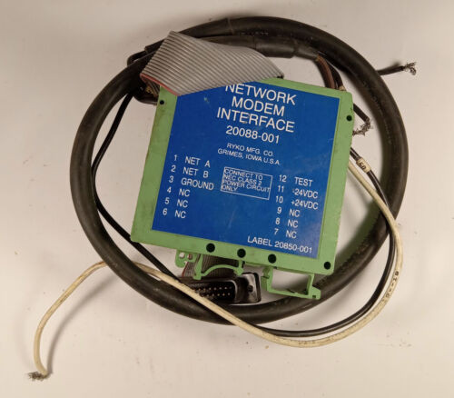 1 Used Ryko 20088-001 Network Modem Interface Unb