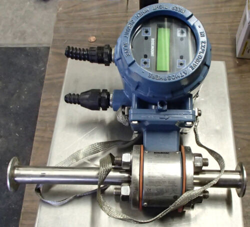 Rosemount Magnetic Flowmeter  8711Tsa005U1Na W Rosemount 8732C T12M4 Used T/O