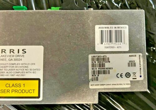 Arris 1507203-471 Dwdmchn47 Analog Rev Tx Module