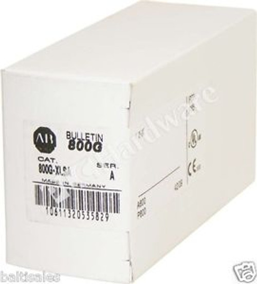 New Sealed Allen Bradley 800G-Xlsa /A Bulletin 800G Contact Block 1 N.O. 1 N.C. New Sealed Allen Bradley 800G-Xlsa /A Bulletin 800G Contact Block 1 N.O. 1 N.C.