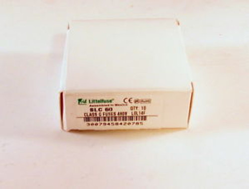 NEW BOX OF 10  - Littelfuse   SLC-060  Fuses -  Free UPS Ground SLC60