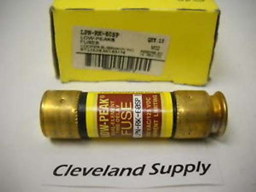 BUSSMANN LPN-RK-60SP LOW PEAK FUSES 60A  BOX OF 10  New