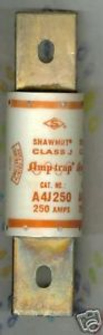 SHAWMUT A4J250 FUSE AMPTRAP 250 AMP 600 VOLT  A4J 250