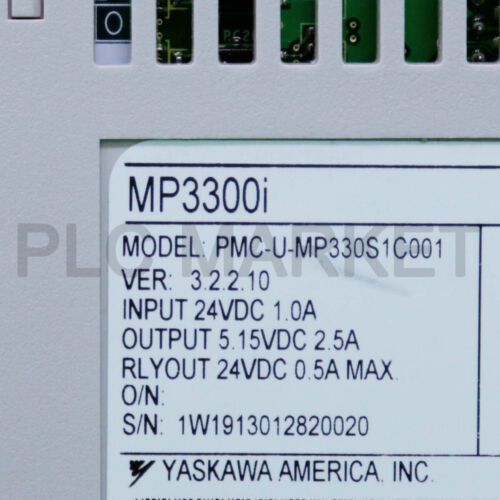 Used Yaskawa Pmc-U-Mp330S1C001 Machine Controller   Intl'