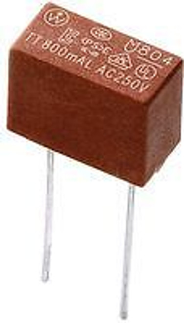 LITTELFUSE 80411000000 FUSE, PCB, 1A, 250V, TIME DELAY (50 pieces)