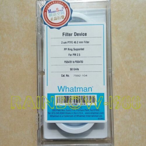 7592-104 For Whatman Ptfe Filter Membrane For Pm 2.5 Air Testing 46.2Mm 2.0Um