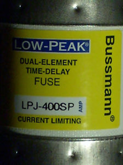 NEW In Box - Bussman LPJ-400SP Fuse - 400 Amps 600 VAC - FREE Priority Shipping