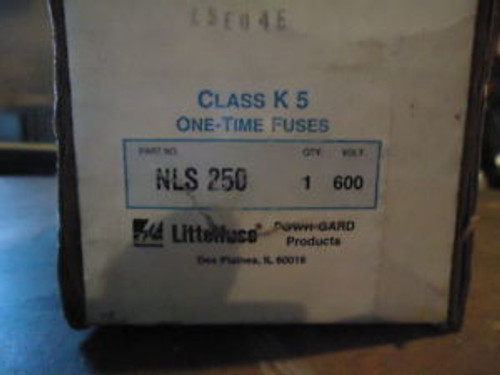 Littelfuse NLS 250 Class 5 One Time Fuse