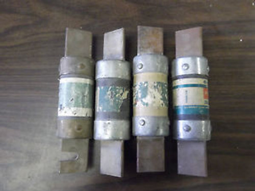 SET OF 4 FUSES ECO, RELIANCE, BUSS AND FUSETRON