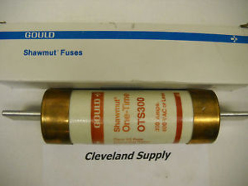 GOULD SHAWMUT OTS300 300A 600VAC ONE-TIME FUSE  New