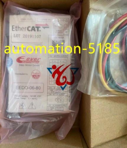 Etheercat Bus Open Loop Stepper Drive Eedo-06-80 New
